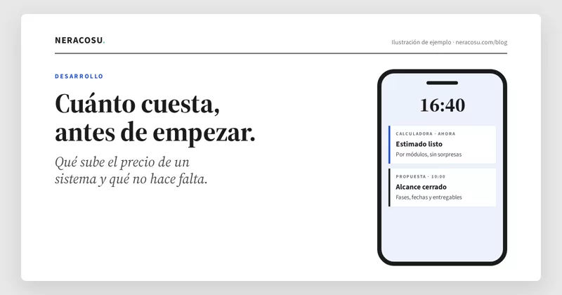 Ilustración de ejemplo del artículo